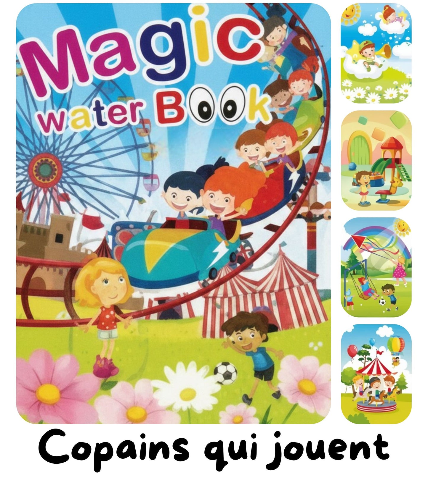 AveLiora – Livre de Coloriage à l'eau Magique