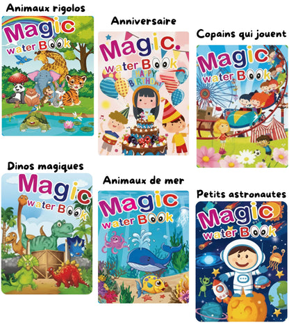 AveLiora – Livre de Coloriage à l'eau Magique